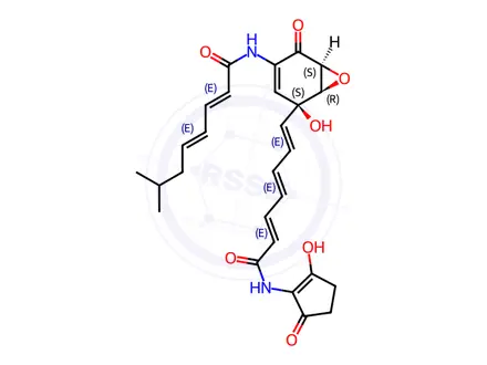 Chemical structure of Manumycin Impurity 25