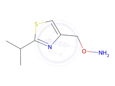 Chemical structure of o-((2-Isopropylthiazol-4-yl)methyl)hydroxylamine