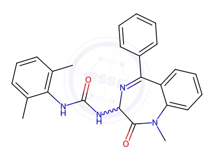 Chemical structure of YM 022 Impurity 258