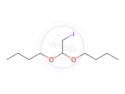 Chemical structure of 1-(1-Butoxy-2-iodoethoxy)butane