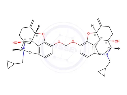 Chemical structure of Nalmefene impurity 18