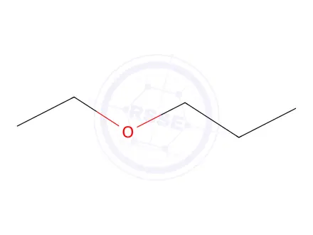 Chemical structure of Ethyl Propyl Ether