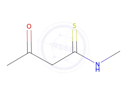 Chemical structure of N-Methyl-3-oxobutanethioamide