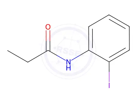 Chemical structure of N-(2-iodophenyl)propionamide