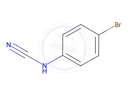 Chemical structure of N-(4-bromophenyl)cyanamide