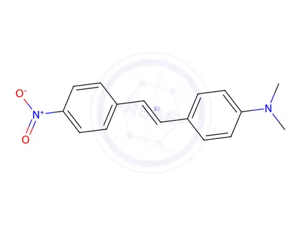 Chemical structure of (E)-N,N-Dimethyl-4-(4-nitrostyryl)aniline