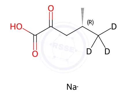 Chemical structure of Isoleucine Impurity 10-d3