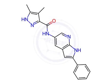 Chemical structure of Bezuclastinib
