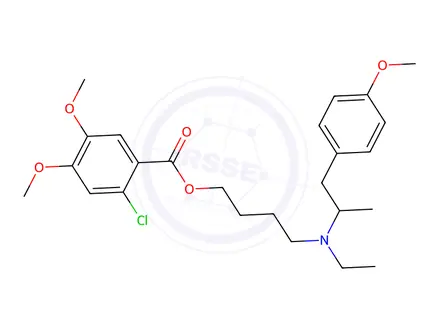 Chemical structure of Mebeverine EP Impurity N