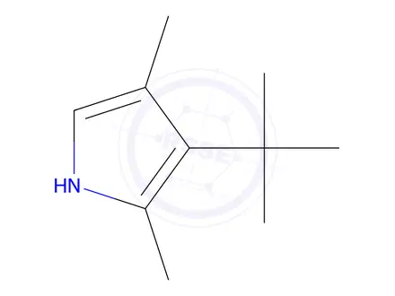 Chemical structure of 3-(tert-Butyl)-2,4-dimethyl-1H-pyrrole