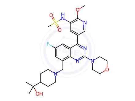Chemical structure of Linperlisib