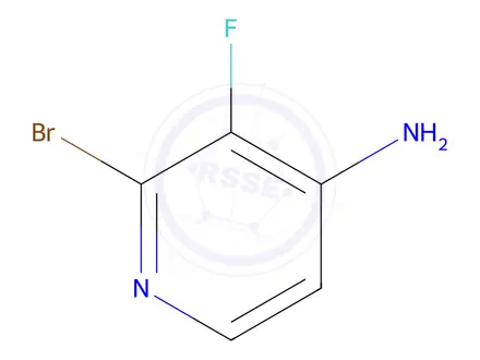 Chemical structure of 2-Bromo-3-fluoropyridin-4-amine