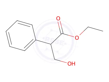Chemical structure of Ethyl 3-Hydroxy-2-Phenylpropanoate
