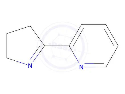 Chemical structure of 4-(3,4-Dihydro-2h-pyrrol-5-yl)pyridine