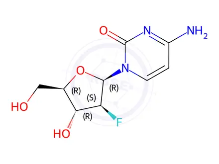 Chemical structure of Azvudine Impurity 1