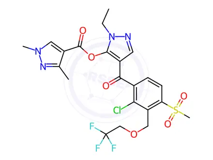 Chemical structure of Fenpyrazone