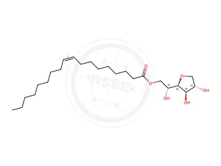 Chemical structure of SORBITAN OLEATE
