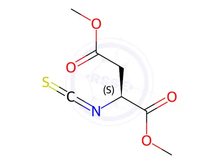 Chemical structure of Dimethyl N-(Thioxomethylene)aspartate