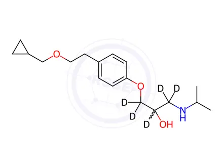 Chemical structure of Betaxolol-[D5]