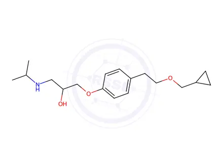 Chemical structure of Betaxolol
