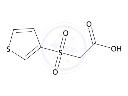 Chemical structure of 2-(Thiophen-3-ylsulfonyl)acetic acid