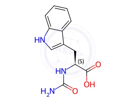 Chemical structure of Tryptophan Impurity 220