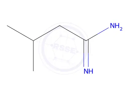 Chemical structure of 3-Methylbutanimidamide