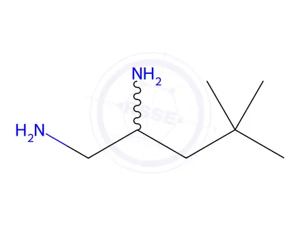 Chemical structure of 4,4-Dimethylpentane-1,2-diamine