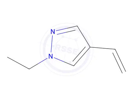 Chemical structure of 1-ethyl-4-vinyl-1h-pyrazole