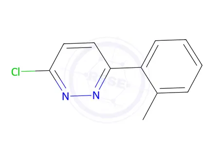 Chemical structure of 3-chloro-6-(2-methylphenyl)pyridazine