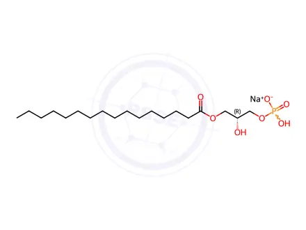 Chemical structure of 16:0 Lyso PA
