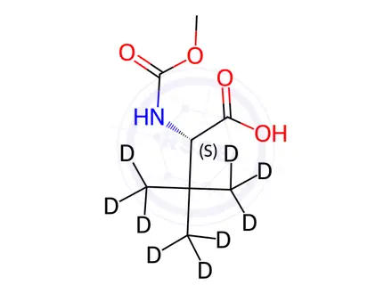 Chemical structure of Atazanavir Impurity 15-d9