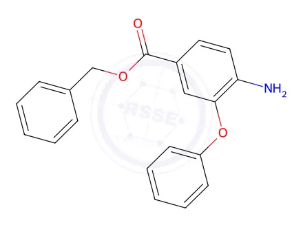 Chemical structure of Benzyl 4-amino-3-phenoxybenzoate