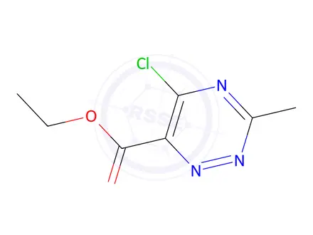 Chemical structure of ETHYL 5-CHLORO-3-METHYL-1,2,4-TRIAZINE-6-CARBOXYLATE