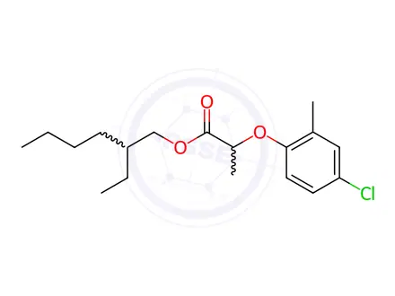 Chemical structure of Mecoprop-2-Ethylhexyl Ester