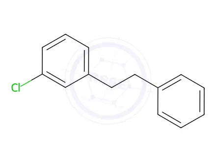 Chemical structure of 3-Chlorobibenzyl