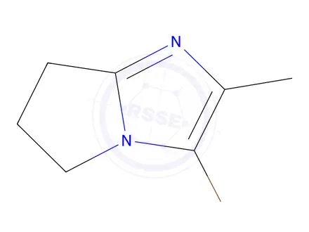 Chemical structure of 3-Bromo-2-methyl-6,7-dihydro-5H-pyrrolo[1,2-a]imidazole