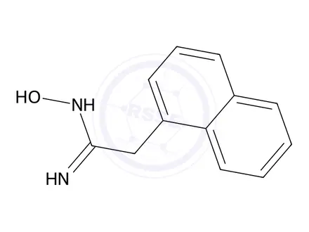 Chemical structure of 2-(1-NAPHTHYL)ACETAMIDOXIME