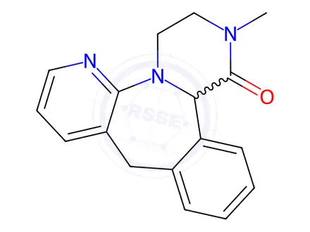 Chemical structure of Mirtazapine EP Impurity C (Mirtazapine USP Related Compound C)