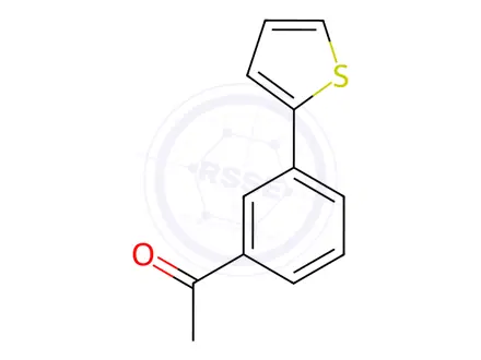 Chemical structure of 1-(3-THIOPHEN-2-YL-PHENYL)-ETHANONE