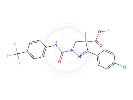 Chemical structure of CAS 99832-61-8 reference standard