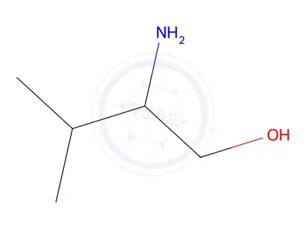 Chemical structure of )-2-amino-3-methyl-1-butanol