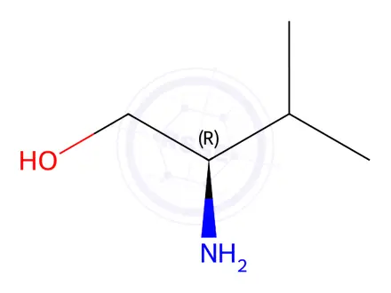 Chemical structure of (R)-Valinol
