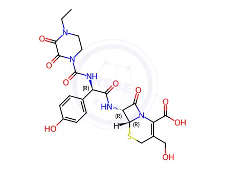 Chemical structure of Cefoperazone Impurity 116