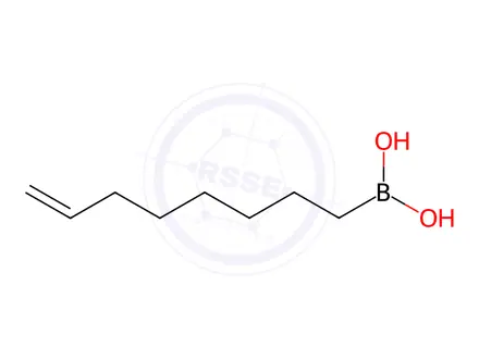 Chemical structure of Oct-7-enylboronic Acid