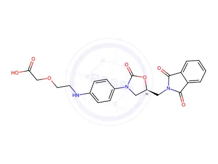 Chemical structure of Rivaroxaban Impurity 117