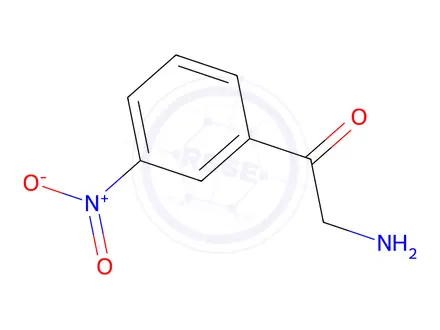 Chemical structure of 2-Amino-1-(3-nitrophenyl)ethanone