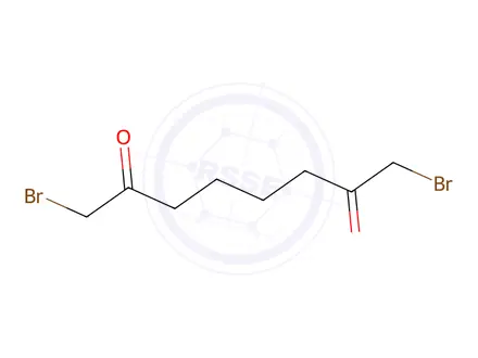 Chemical structure of 1,8-Dibromooctane-2,7-dione