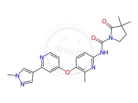Chemical structure of Pimicotinib