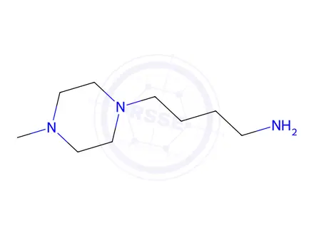 Chemical structure of 4-(4-Methylpiperazin-1-yl)butan-1-amine